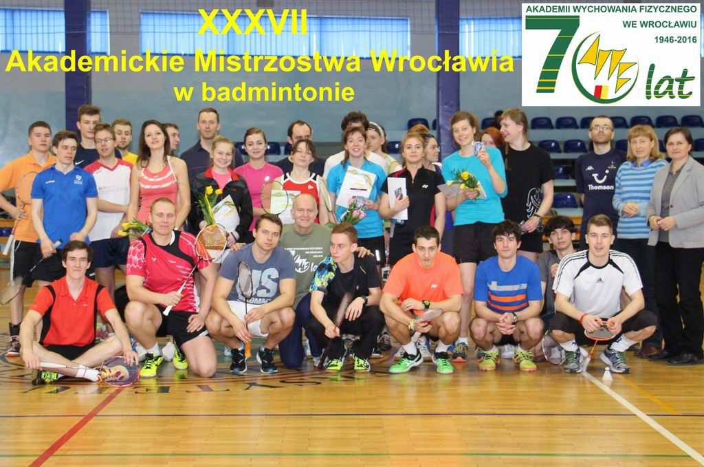 XXXVII Akademickie Mistrzostwa Wrocławia w badmintonie
