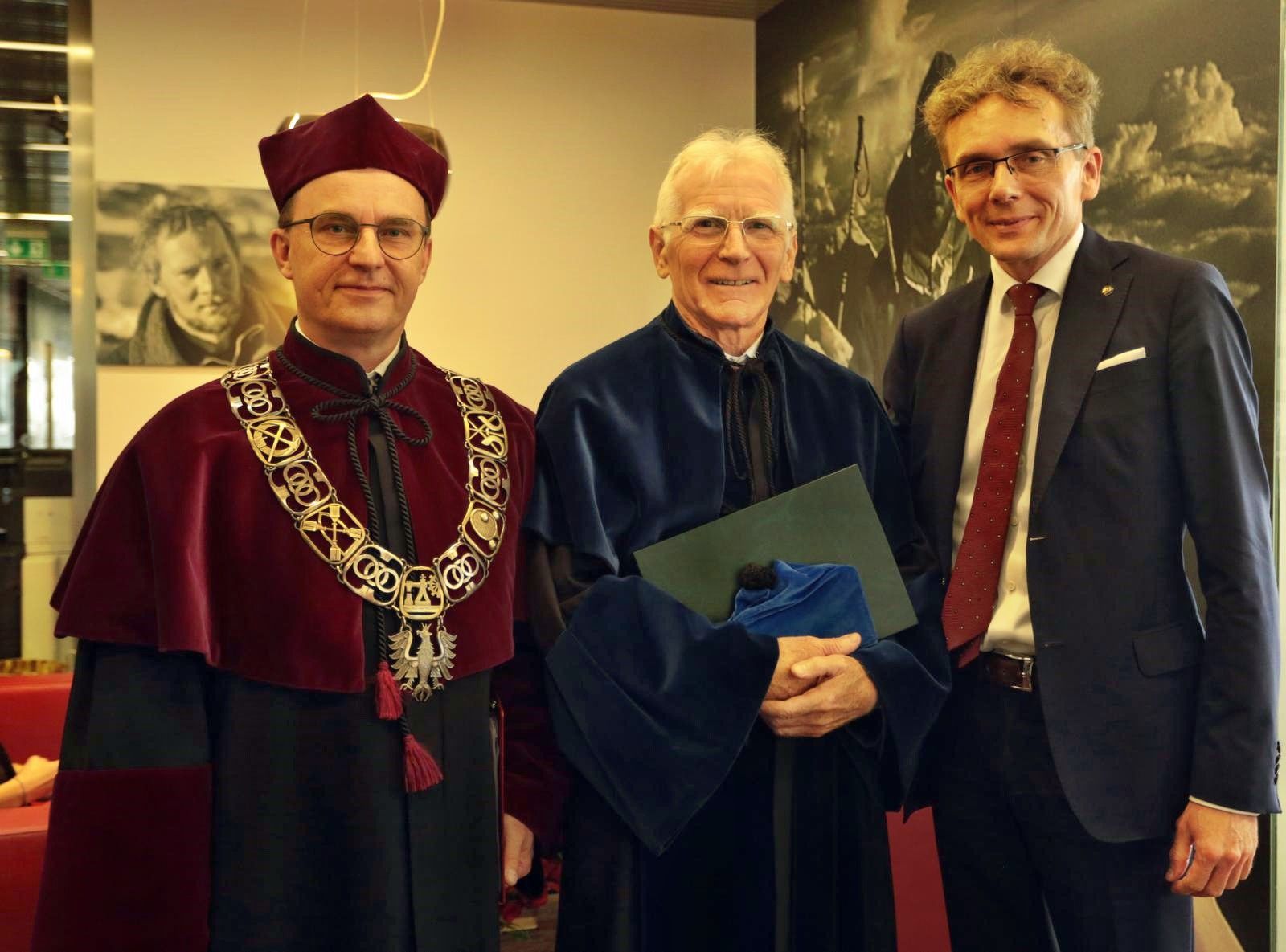 Profesor Jan Chmura Doktorem Honoris Causa Akademii Wychowania Fizycznego im. Jerzego Kukuczki w Katowicach