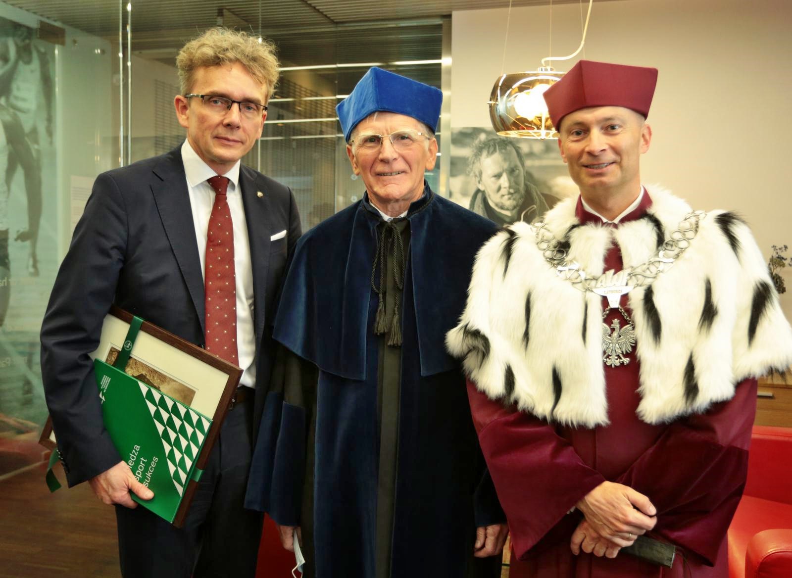 Profesor Jan Chmura Doktorem Honoris Causa Akademii Wychowania Fizycznego im. Jerzego Kukuczki w Katowicach