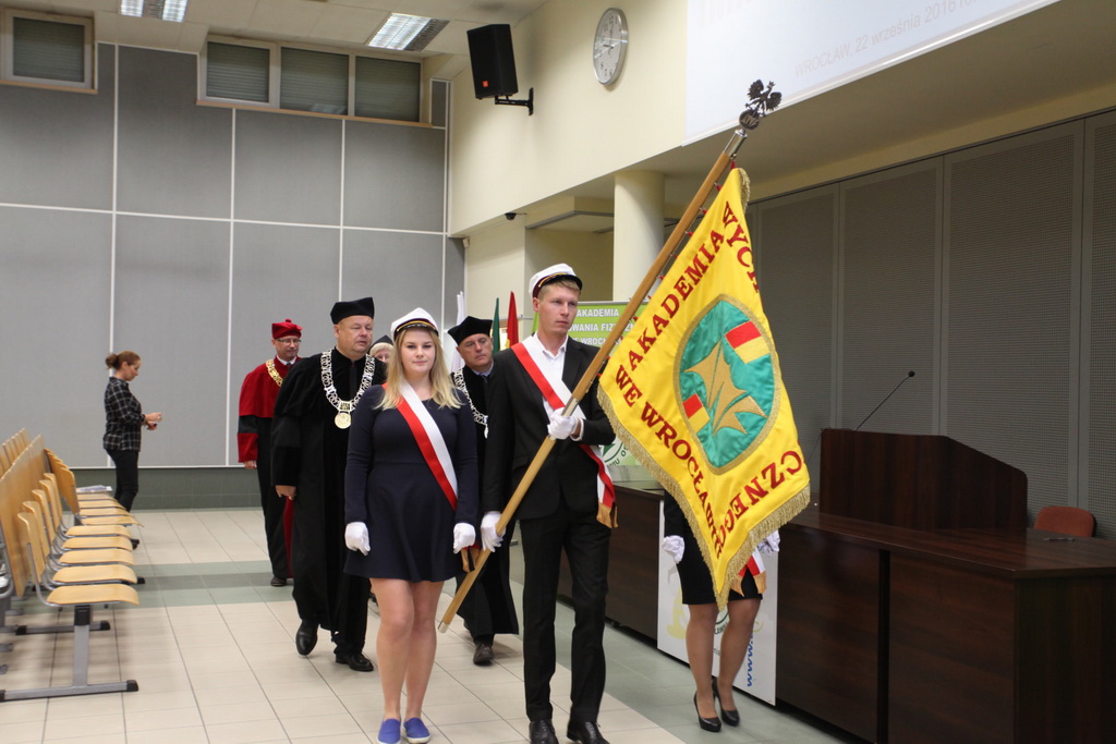 Immatrykulacja na Wydziale Wychowania Fizycznego