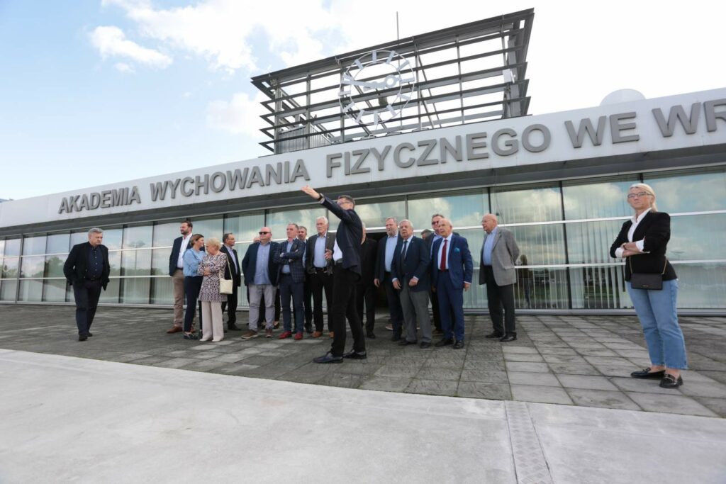 Prezydium PKOL i Zarząd ZPRP w Akademii Wychowania Fizycznego we Wrocławiu