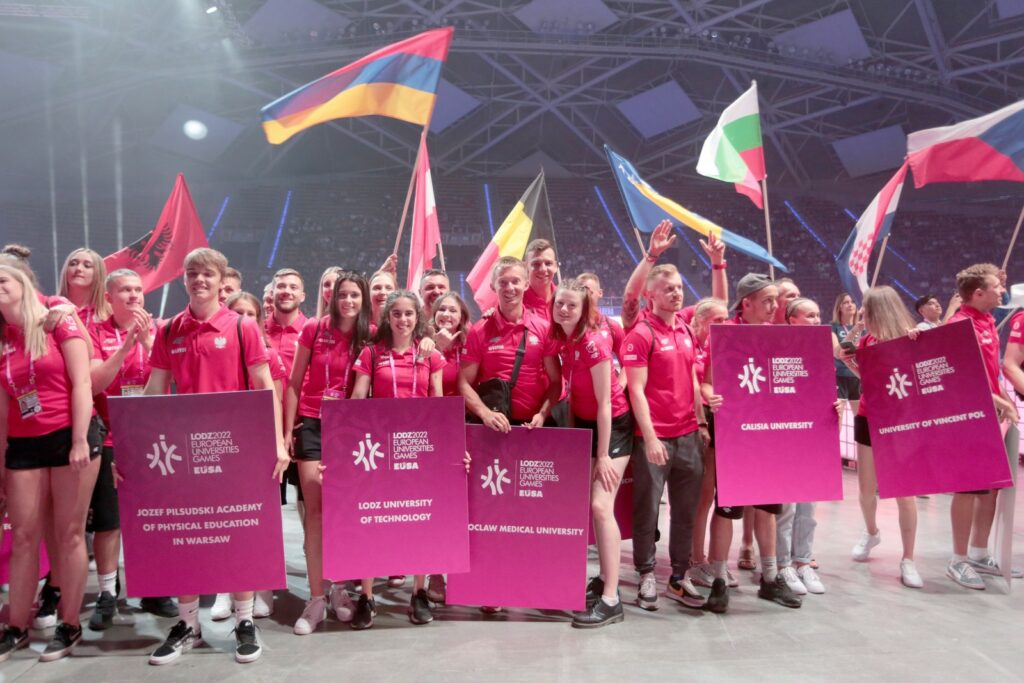 Relacja z otwarcia European Universities Games - Łódź 2022
