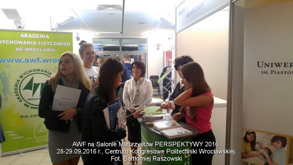 AWF na Salonie Maturzystów PERSPEKTYWY 2016