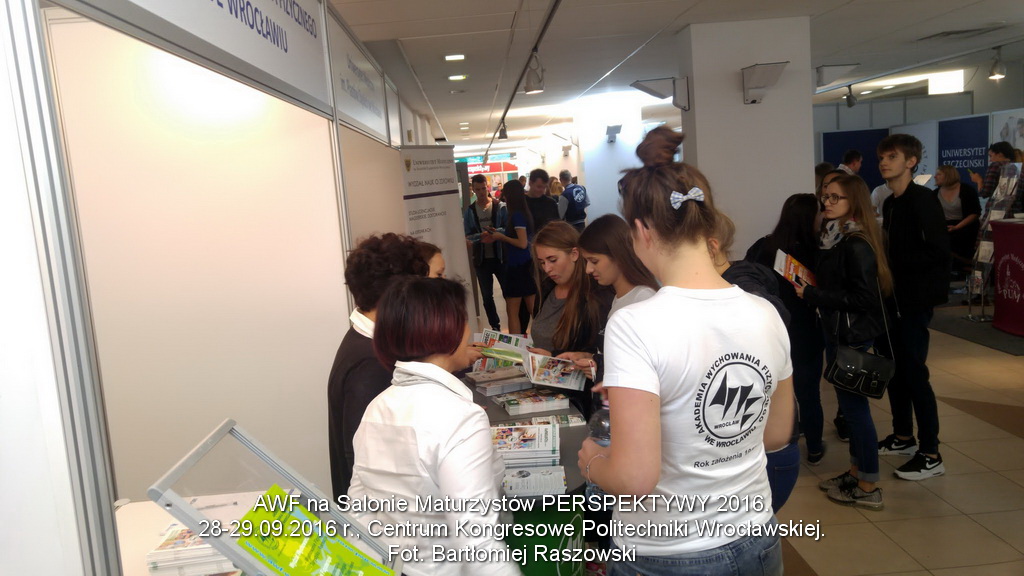 AWF na Salonie Maturzystów PERSPEKTYWY 2016