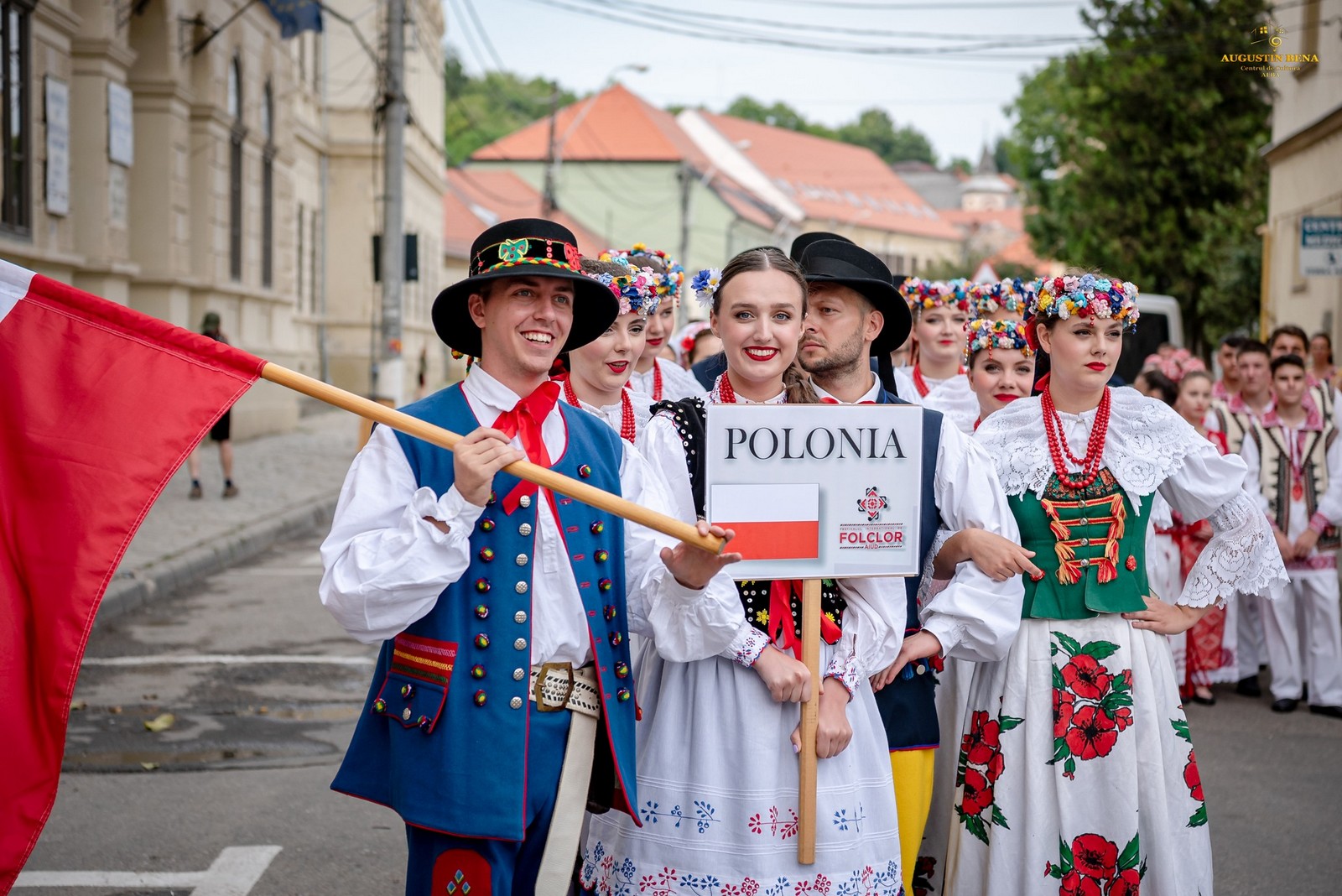 Zespół Kalina na Międzynarodowym Festiwalu Folkloru w Rumunii