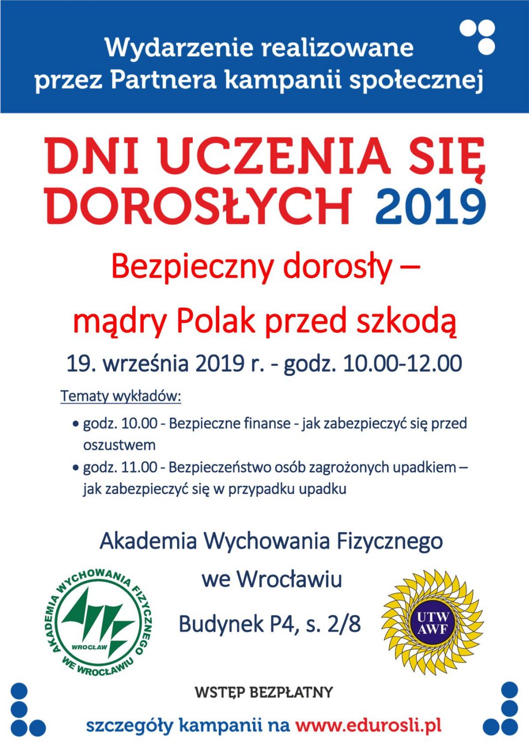 Dni uczenia się dorosłych 2019
