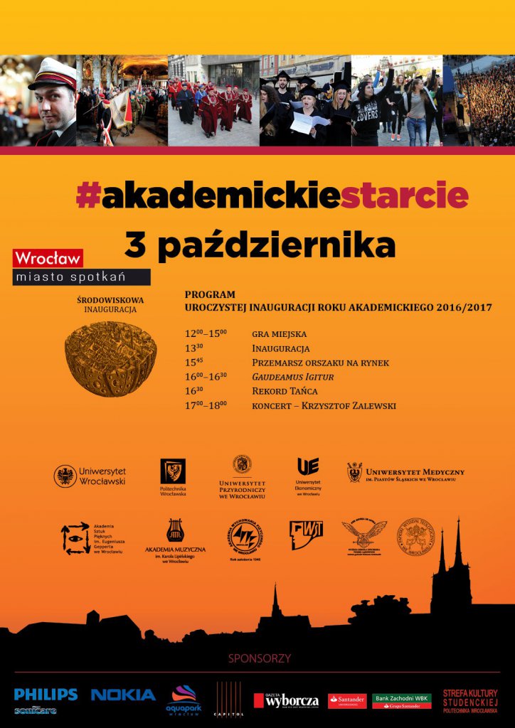 Zaproszenie na inaugurację środowiskową roku akademickiego