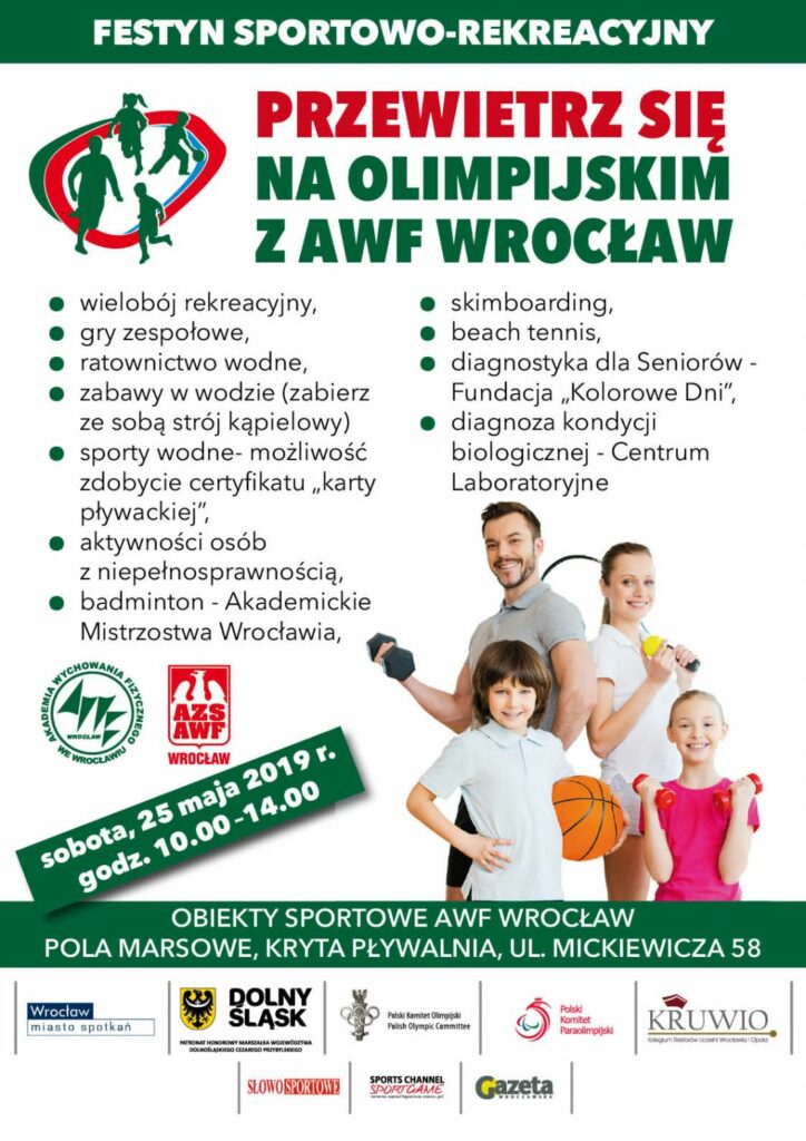 Przewietrz się na Olimpijskim - plakat