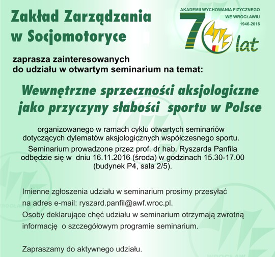 Seminarium