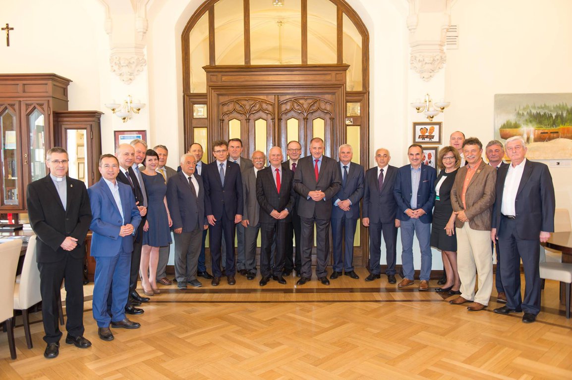 Spotkanie u Prezydenta Wrocławia Rafała Dutkiewicza