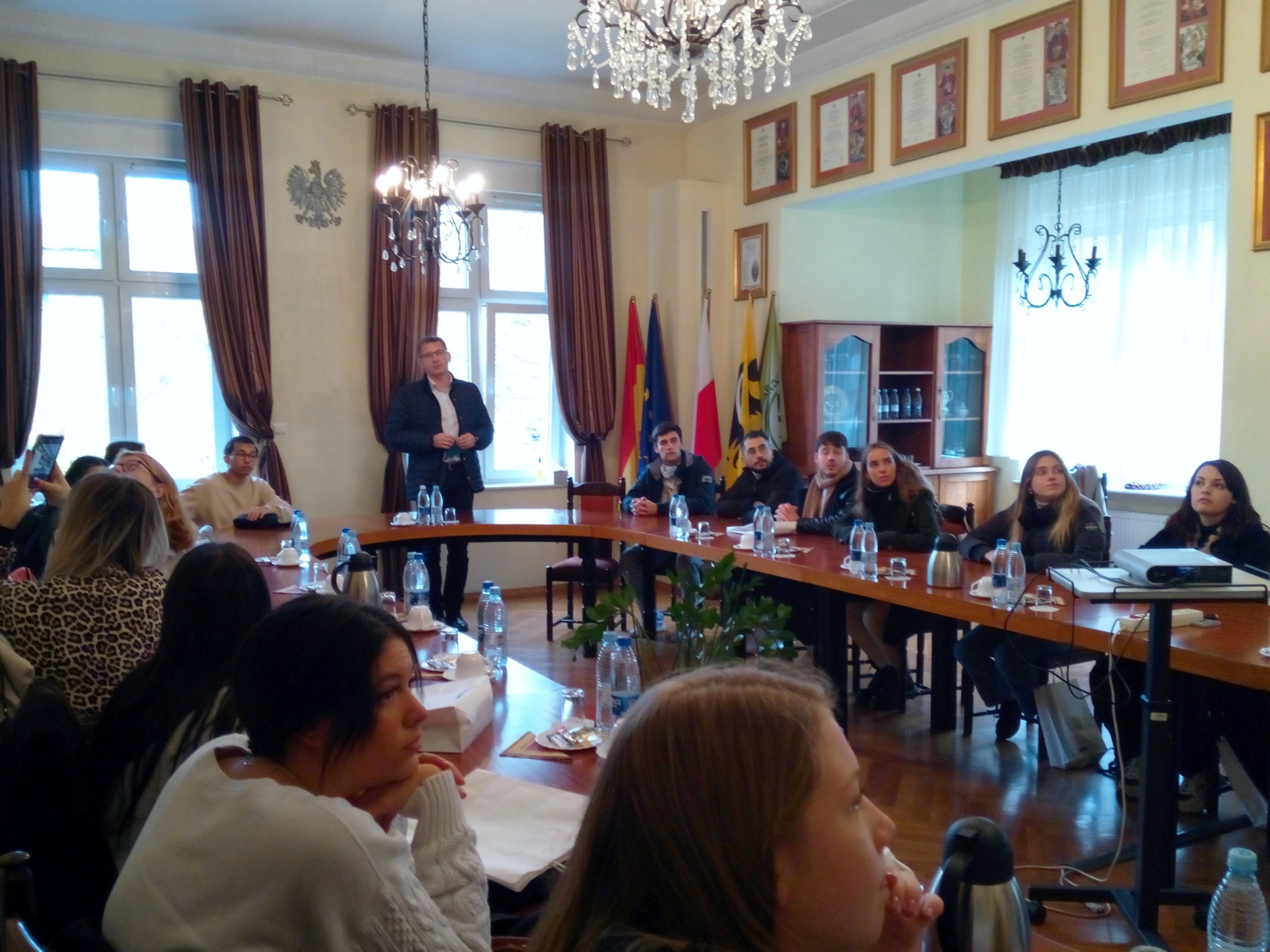 Wizyta Gości z Inholland University of Applied Scinces