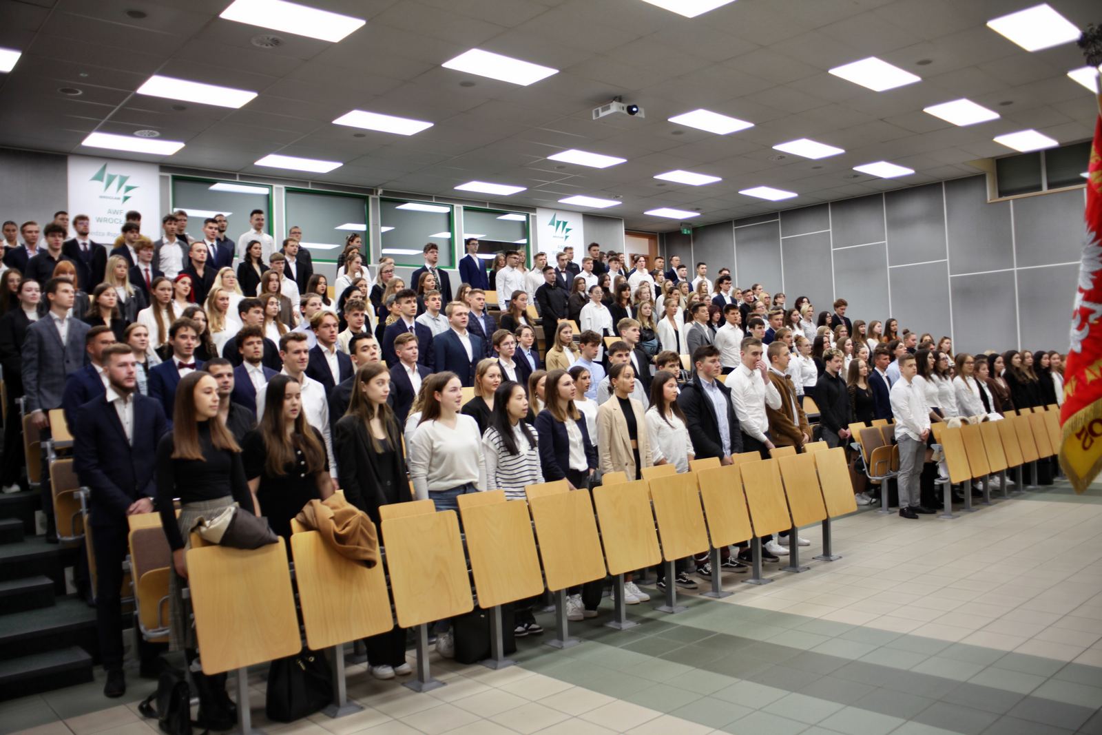 Zdjęcia z przebiegu immatrykulacji studentów I roku kierunku Fizjoterapia w roku akademickim 2022/2023