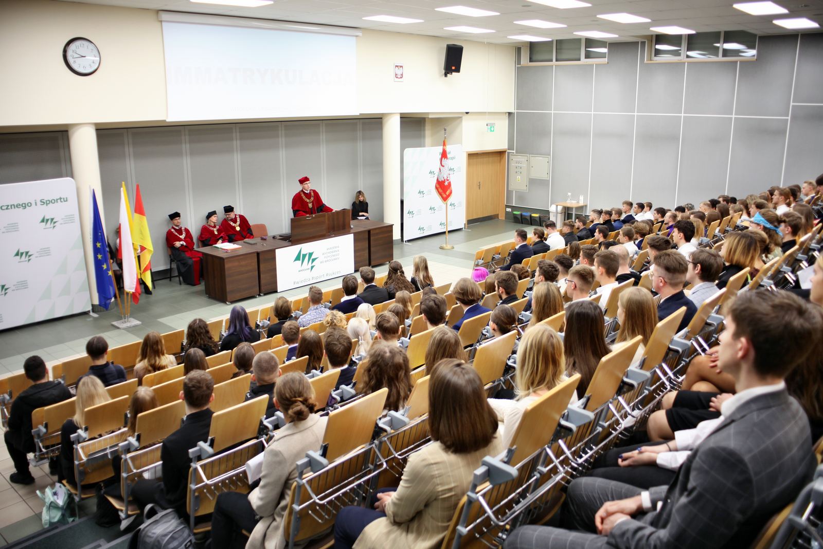 Immatrykulacja studentów I roku na kierunku Turystyka i Rekreacja oraz Sport 2022/2023