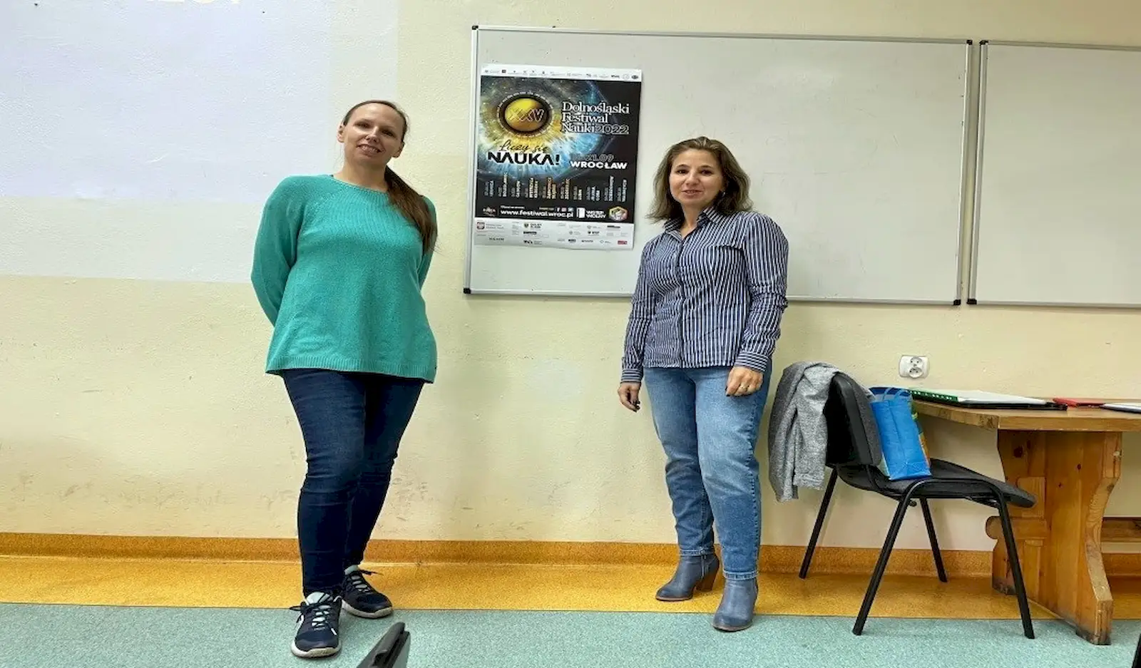 Fot. Archiwum AWF - Sprawozdanie z udziału AWF Wrocław w Dolnośląskim Festiwalu Nauki w roku 2022