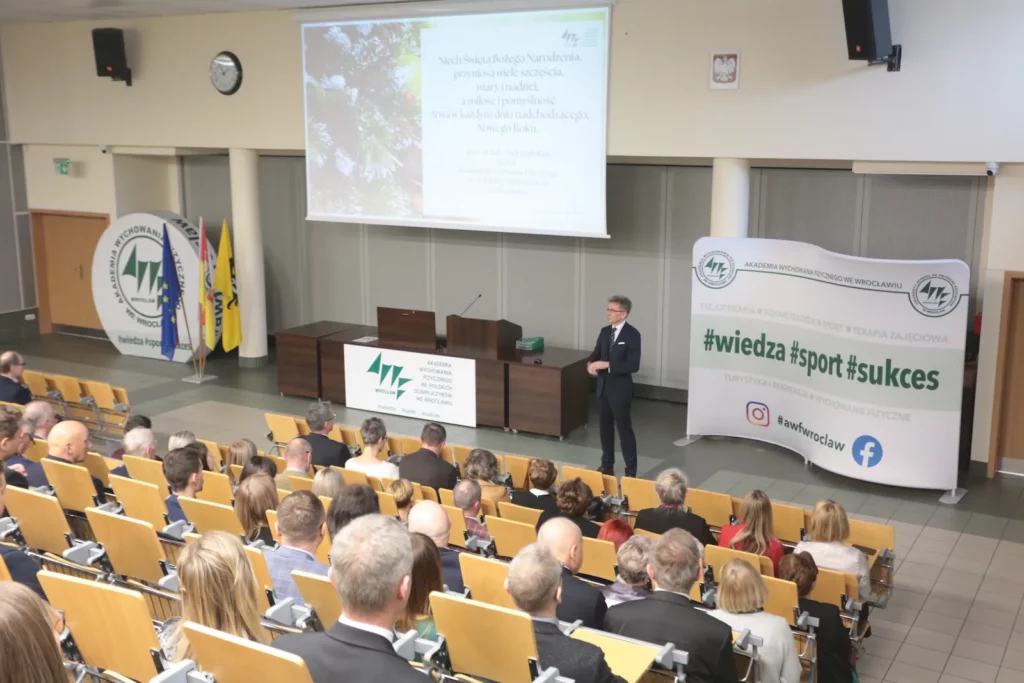 Spotkanie przedświąteczne Rektora z Pracownikami Uczelni 2022