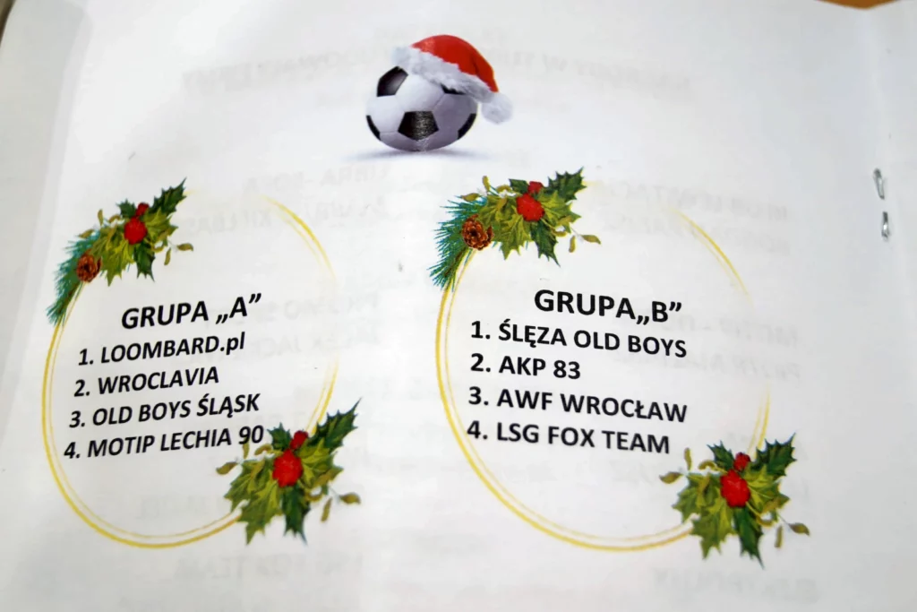 XXXIII Świąteczny Turniej Szóstek Piłkarskich o Puchar Rektora AWF Wrocław