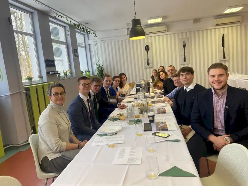 Spotkanie wigilijne Uczelnianej Rady Samorządu Studenckiego z Senatem i władzami Uczelni