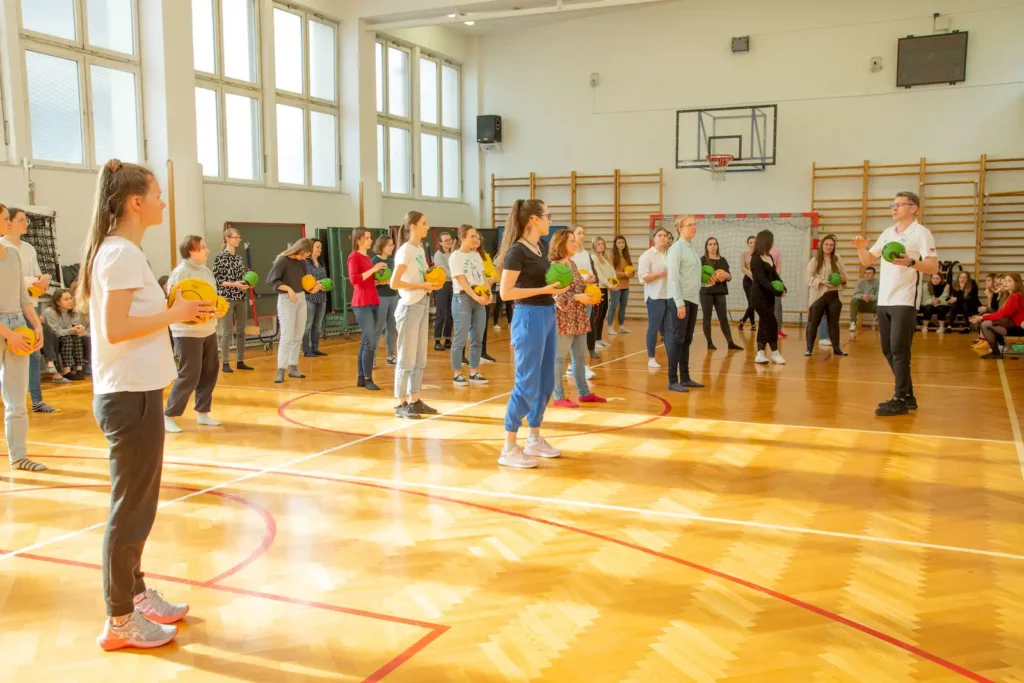 Fot. Marcin Lewandowski - Eduball w Akademii Pedagogiki Specjalnej
