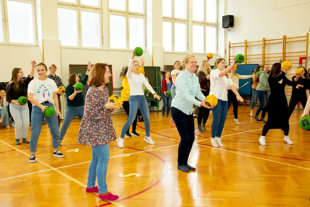 Fot. Marcin Lewandowski - Eduball w Akademii Pedagogiki Specjalnej