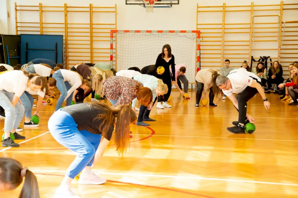 Fot. Marcin Lewandowski - Eduball w Akademii Pedagogiki Specjalnej