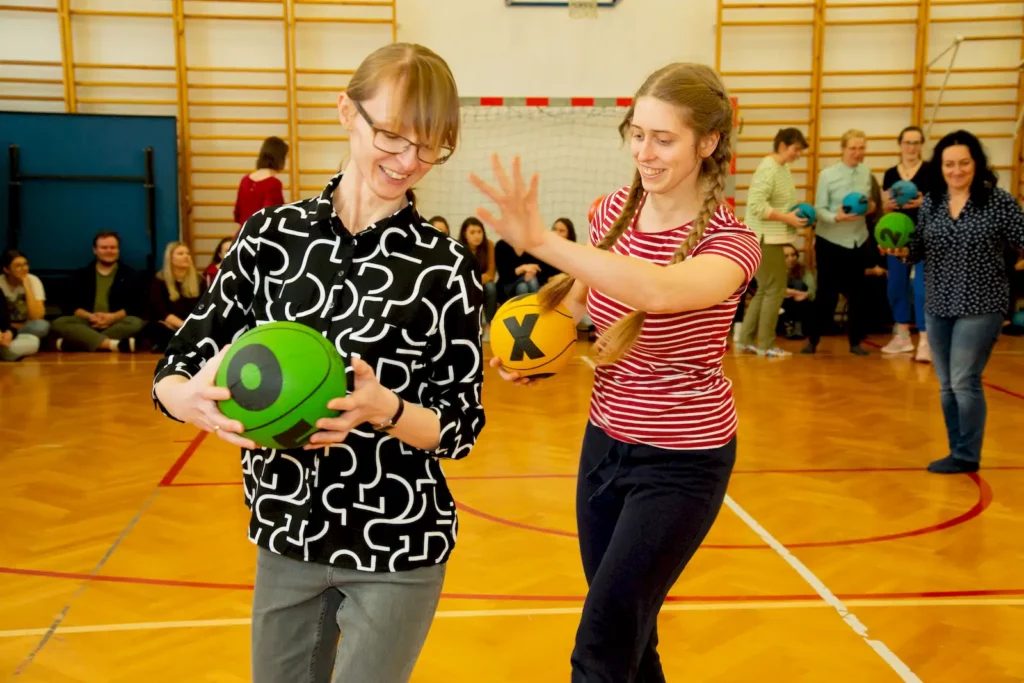 Fot. Marcin Lewandowski - Eduball w Akademii Pedagogiki Specjalnej