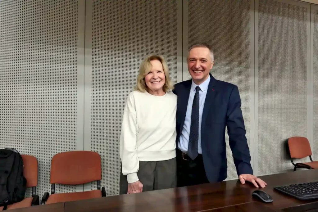 Fot. Andrzej Nowak - Wykład prof. Beth Fisher