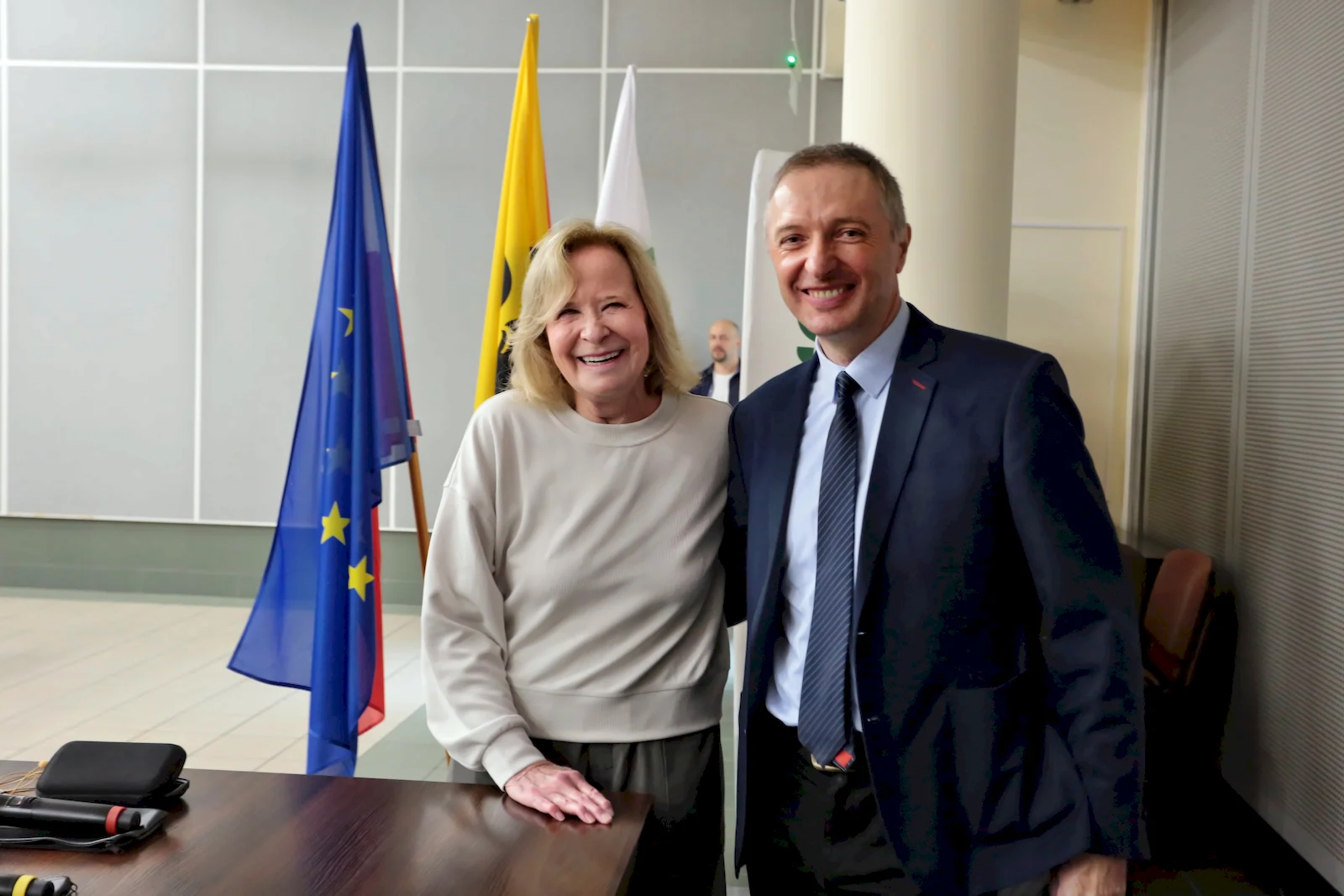 Fot. Andrzej Nowak - Wykład prof. Beth Fisher