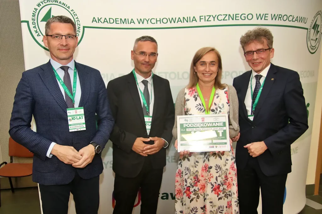 Fot. Łukasz Haraźny - Konferencja - 10 lat Siatkówki Dzieci i Młodzieży w AWF Wrocław i KS AZS-AWF Wrocław