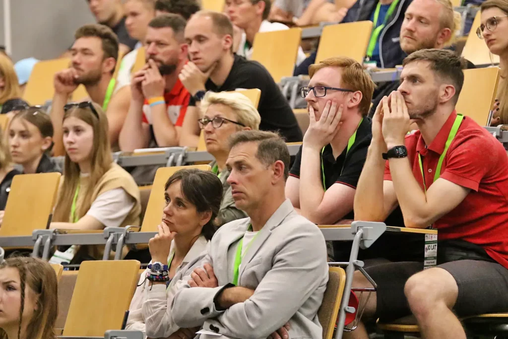 Fot. Łukasz Haraźny - Konferencja - 10 lat Siatkówki Dzieci i Młodzieży w AWF Wrocław i KS AZS-AWF Wrocław