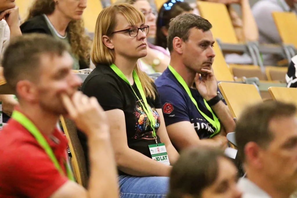 Fot. Łukasz Haraźny - Konferencja - 10 lat Siatkówki Dzieci i Młodzieży w AWF Wrocław i KS AZS-AWF Wrocław