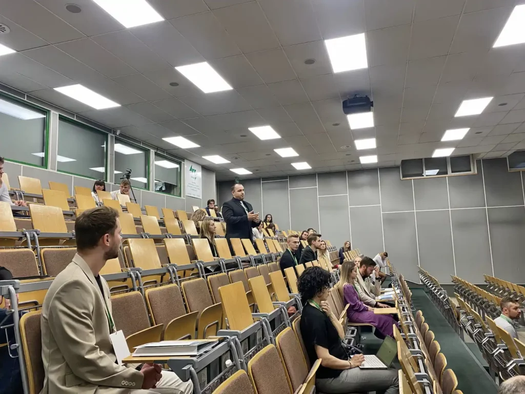 Fot. Magdalena Jerczyńska - VI Ogólnopolska Konferencja dla Młodych Naukowców – Wieczór Naukowca 2023 – Wokół Człowieka