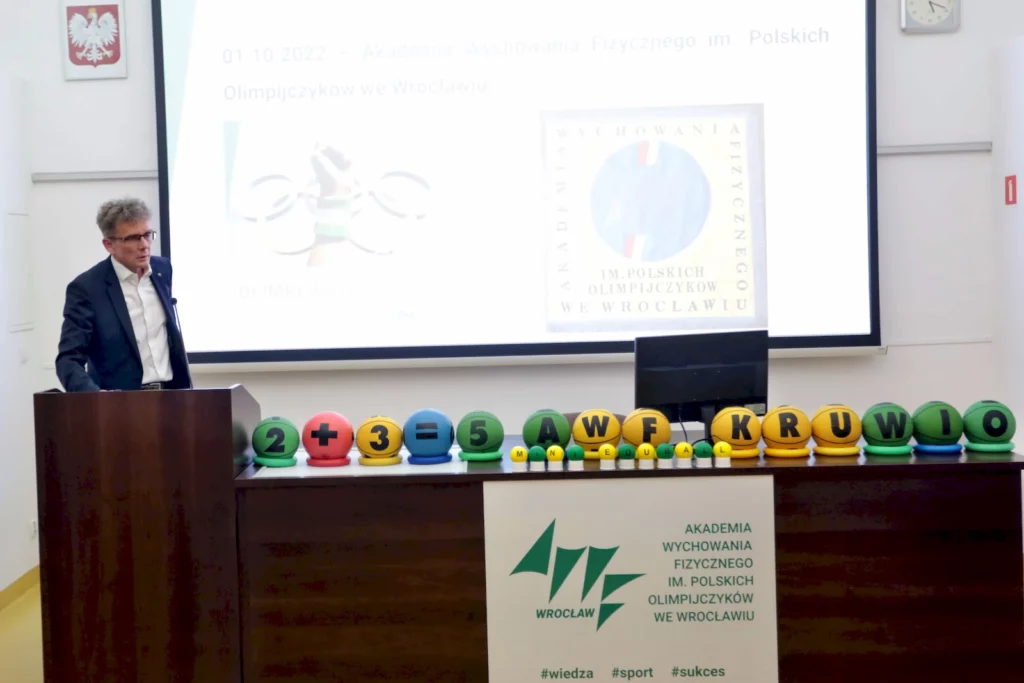 Fot. Andrzej Nowak - Kolegium Rektorów Uczelni Wrocławia i Opola w AWF Wrocław