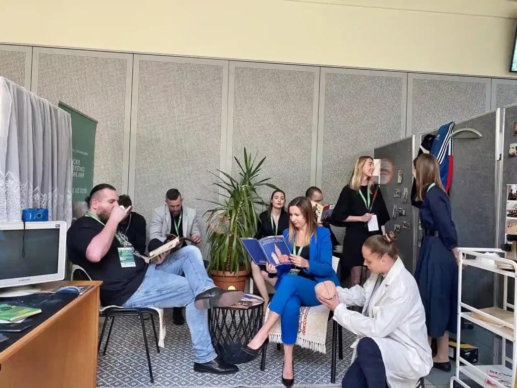 Fot. Magdalena Jerczyńska - VI Ogólnopolska Konferencja dla Młodych Naukowców – Wieczór Naukowca 2023 – Wokół Człowieka