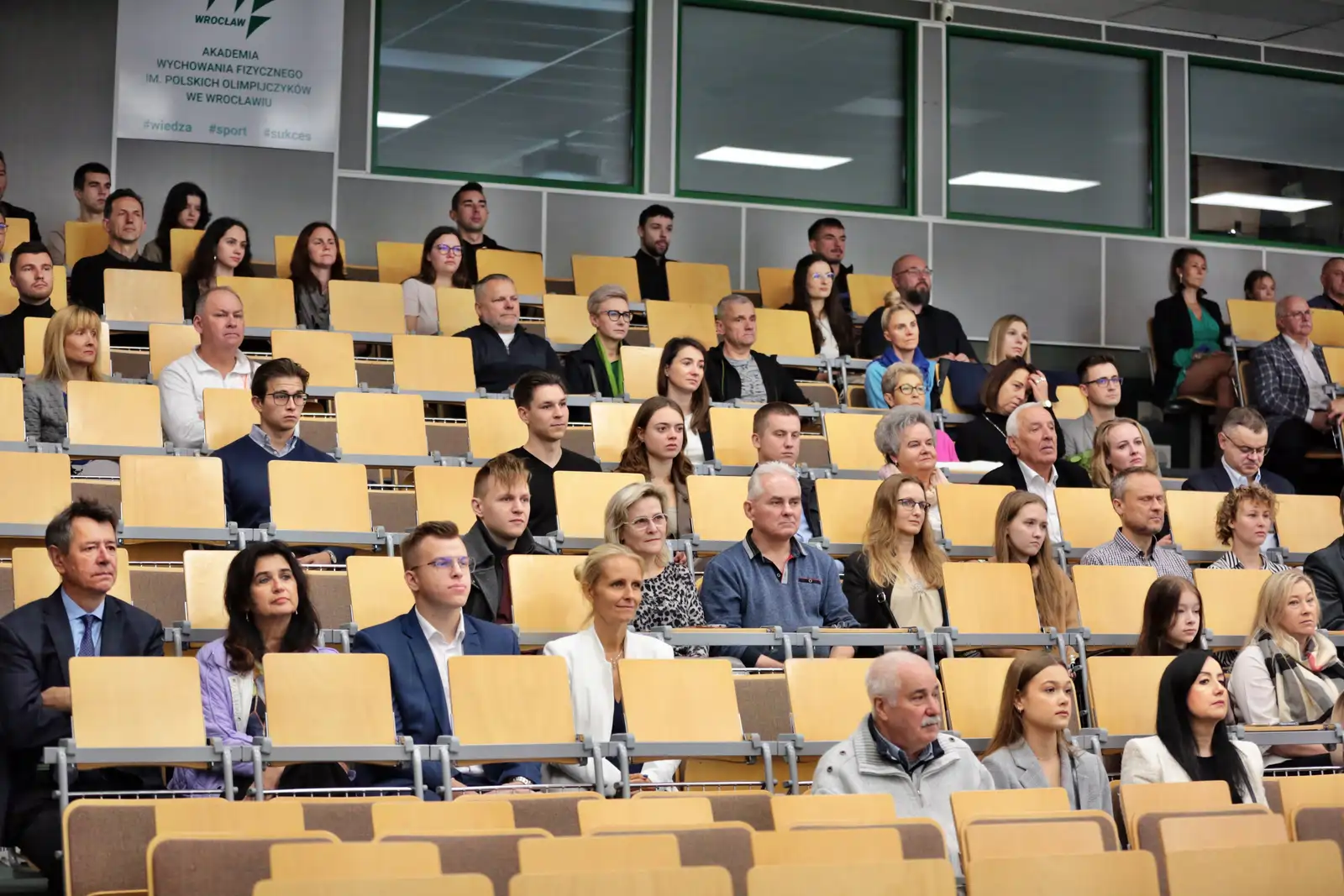 Fot. Andrzej Nowak - Uroczyste wręczenie dyplomów absolwentom AWF Wrocław 2023.