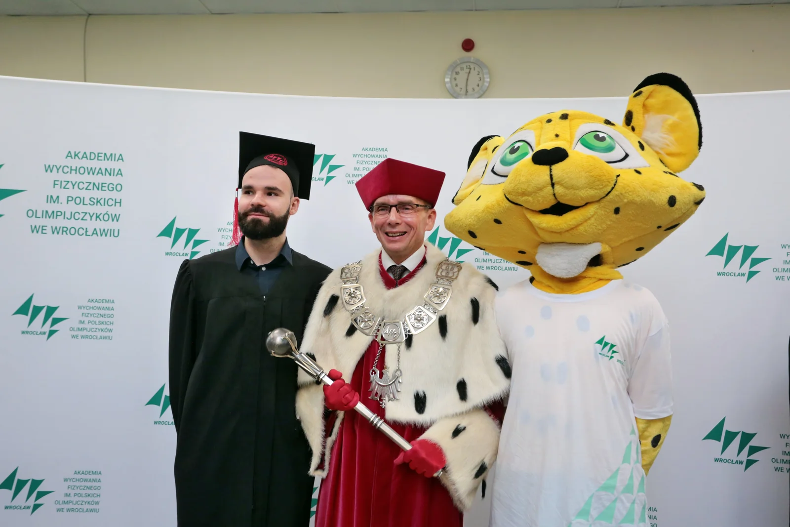 Fot. Andrzej Nowak - Uroczyste wręczenie dyplomów absolwentom AWF Wrocław 2023.