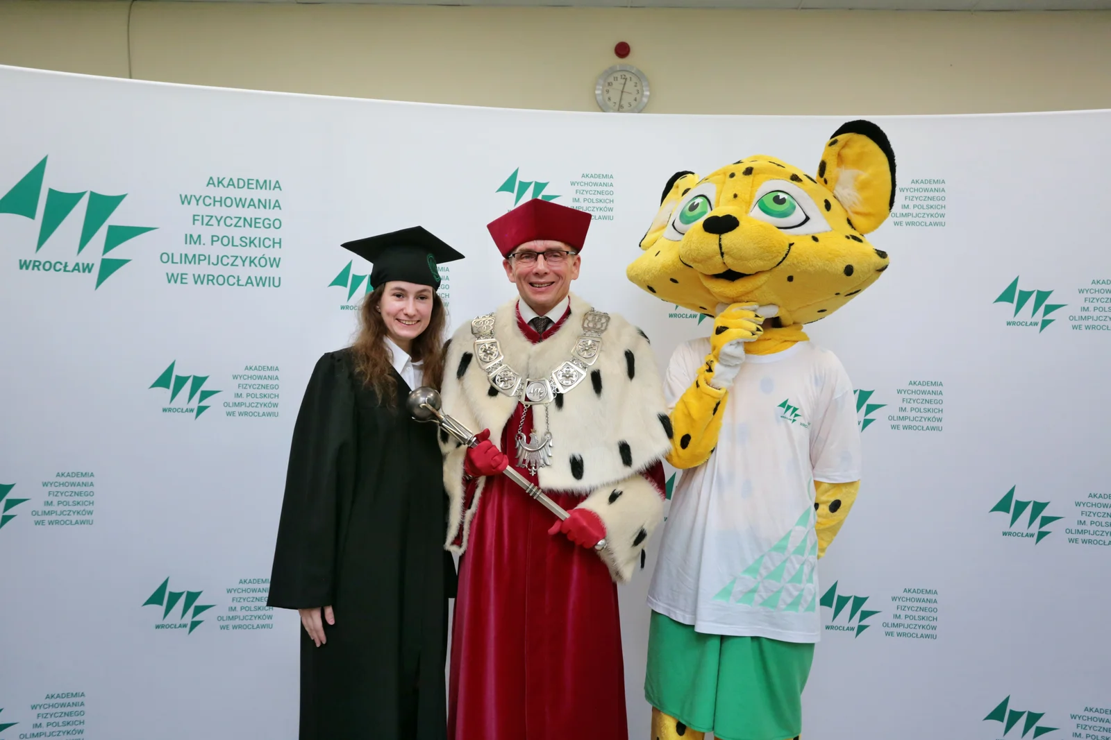 Fot. Andrzej Nowak - Uroczyste wręczenie dyplomów absolwentom AWF Wrocław 2023.