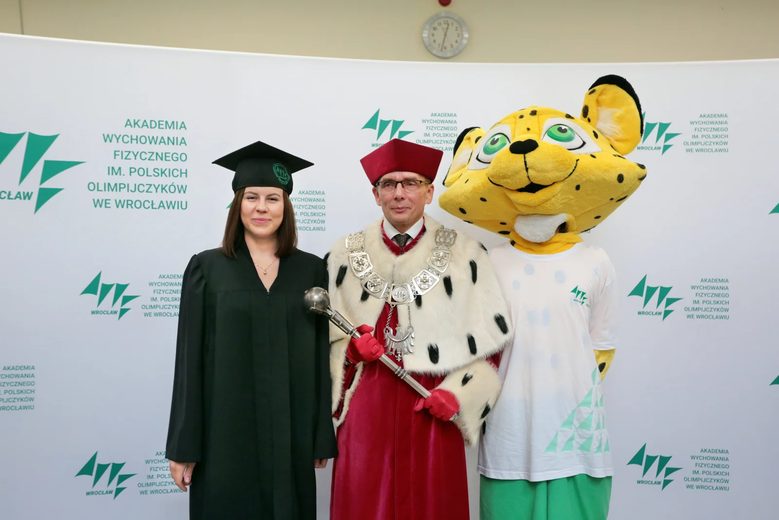 Fot. Andrzej Nowak - Uroczyste wręczenie dyplomów absolwentom AWF Wrocław 2023.