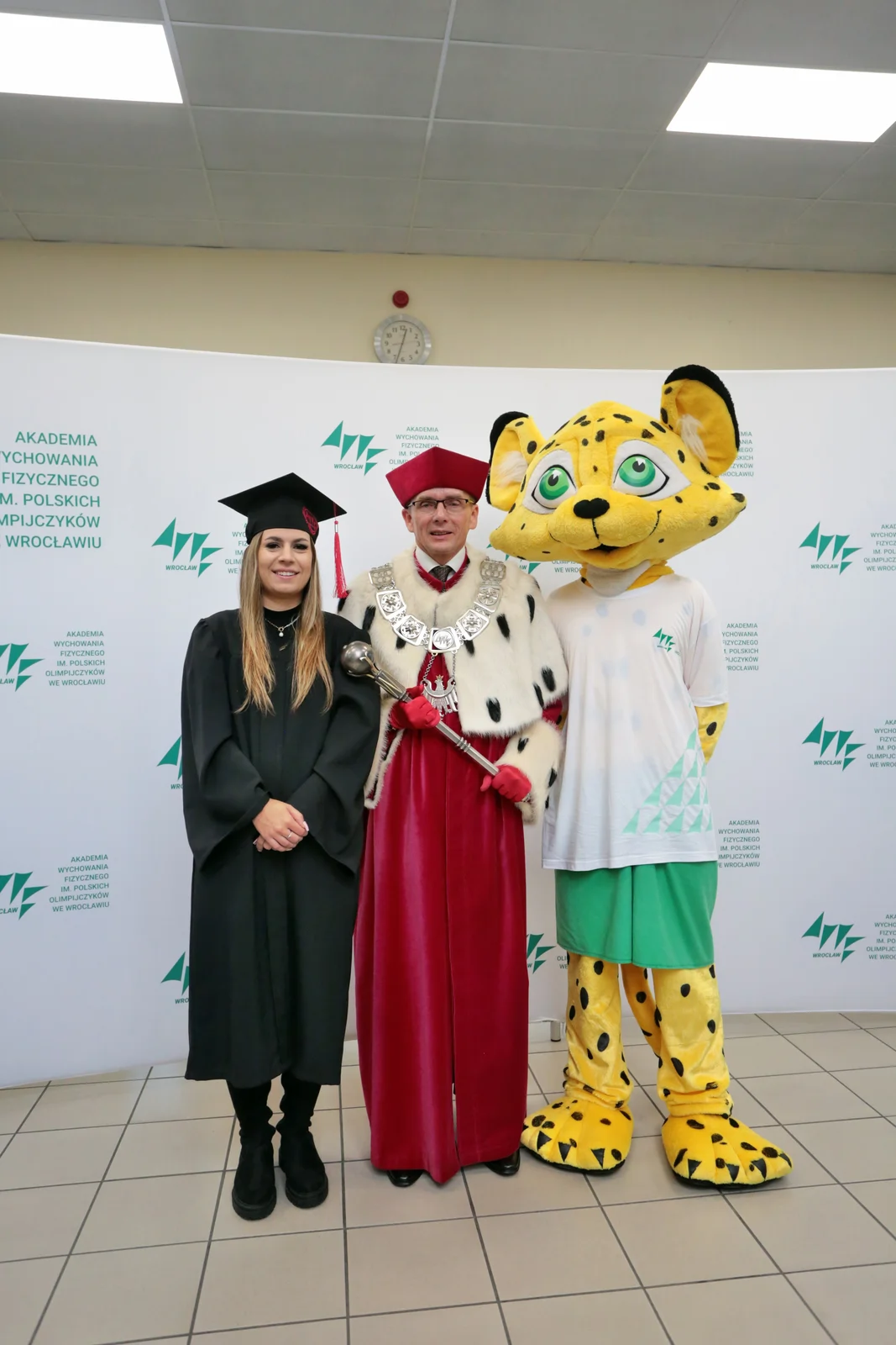 Fot. Andrzej Nowak - Uroczyste wręczenie dyplomów absolwentom AWF Wrocław 2023.