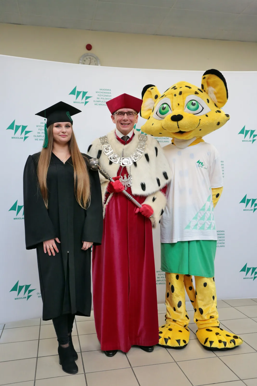 Fot. Andrzej Nowak - Uroczyste wręczenie dyplomów absolwentom AWF Wrocław 2023.