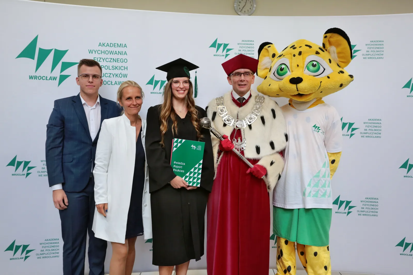 Fot. Andrzej Nowak - Uroczyste wręczenie dyplomów absolwentom AWF Wrocław 2023.