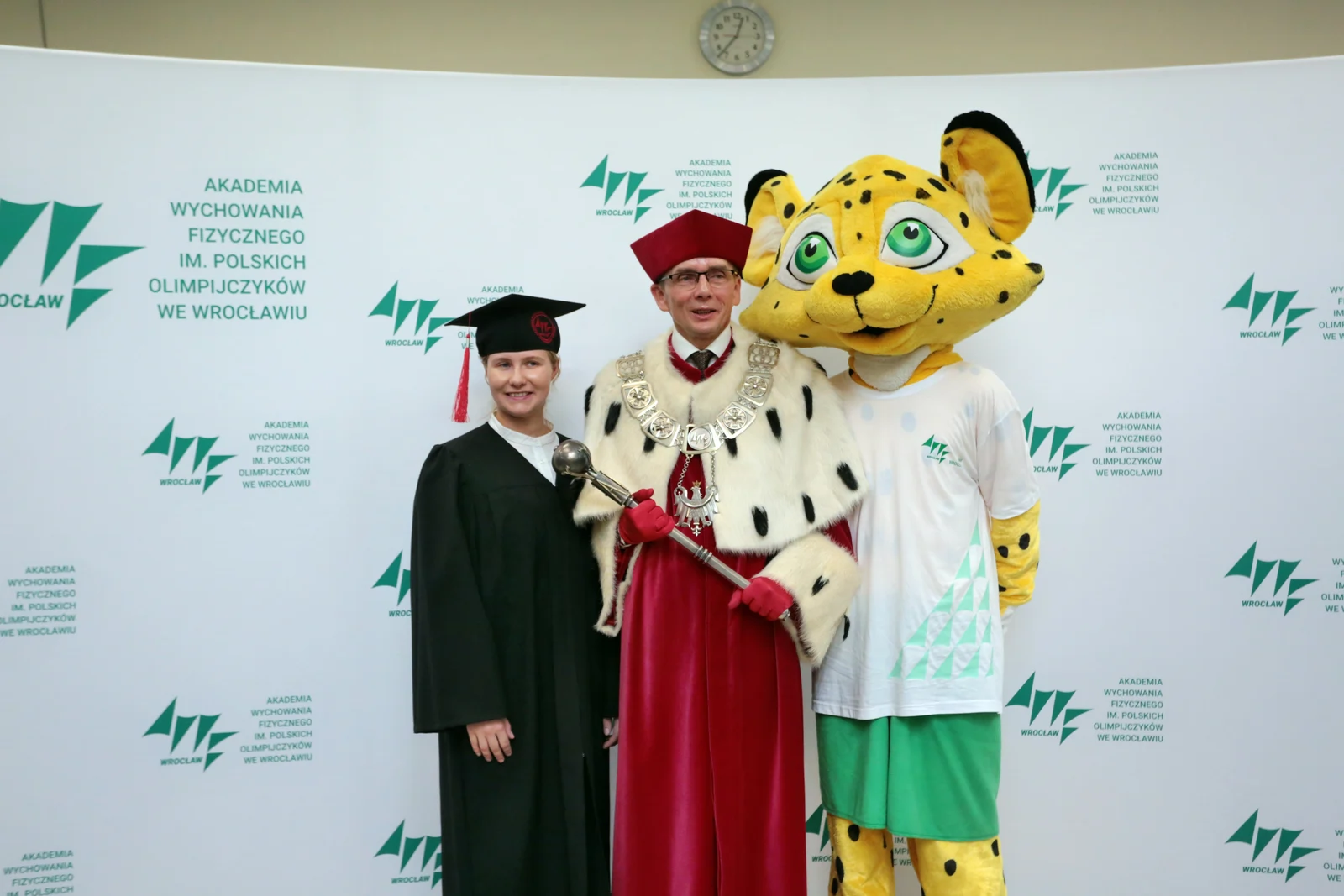 Fot. Andrzej Nowak - Uroczyste wręczenie dyplomów absolwentom AWF Wrocław 2023.