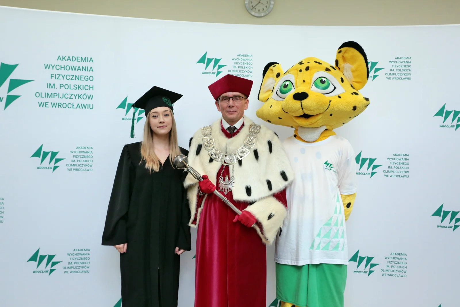 Fot. Andrzej Nowak - Uroczyste wręczenie dyplomów absolwentom AWF Wrocław 2023.