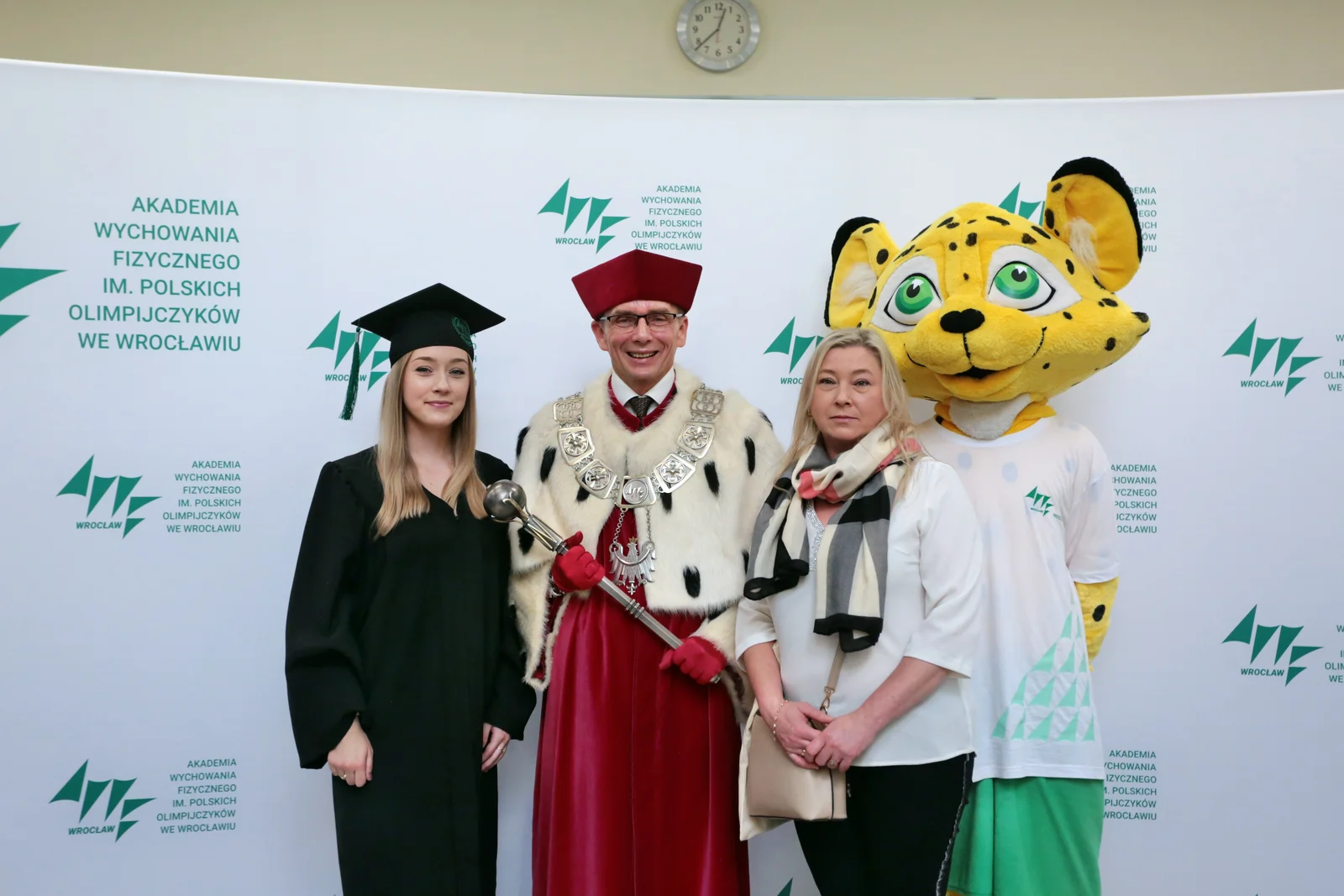 Fot. Andrzej Nowak - Uroczyste wręczenie dyplomów absolwentom AWF Wrocław 2023.