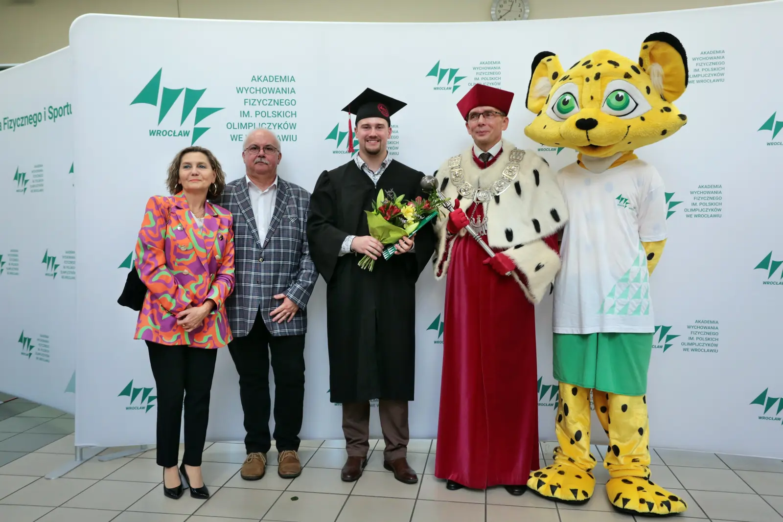 Fot. Andrzej Nowak - Uroczyste wręczenie dyplomów absolwentom AWF Wrocław 2023.