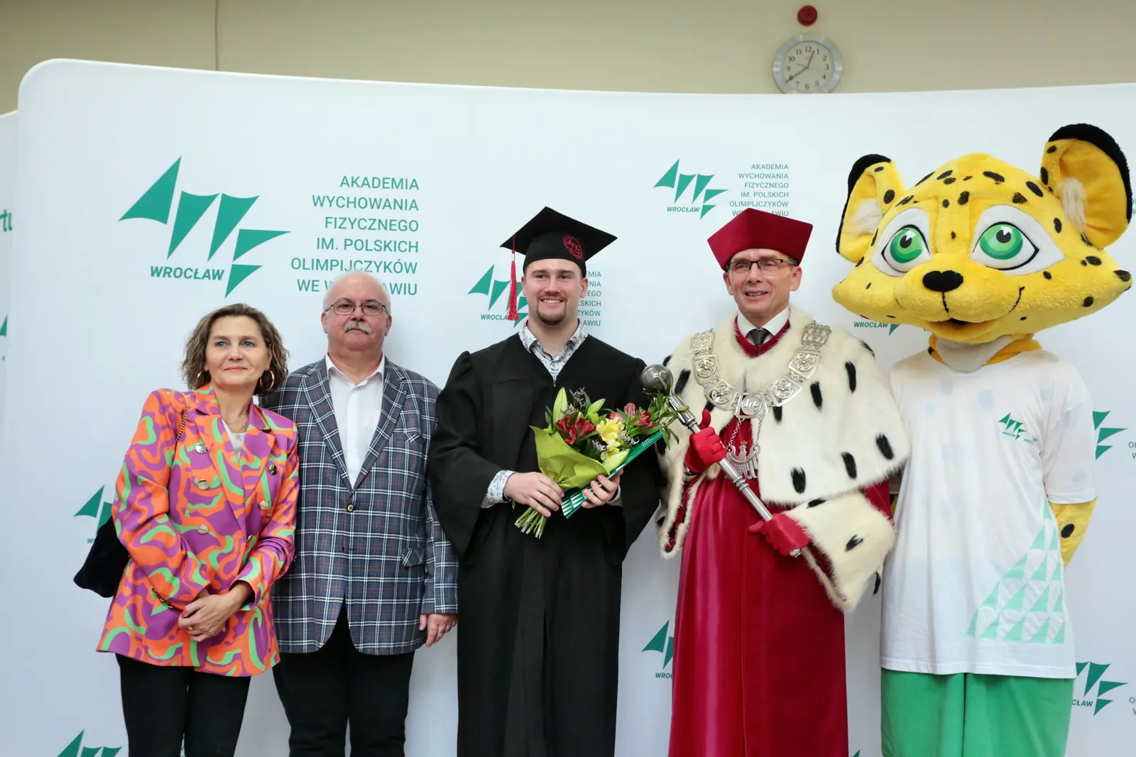 Fot. Andrzej Nowak - Uroczyste wręczenie dyplomów absolwentom AWF Wrocław 2023.