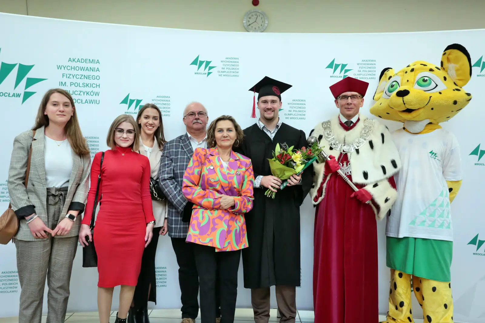 Fot. Andrzej Nowak - Uroczyste wręczenie dyplomów absolwentom AWF Wrocław 2023.