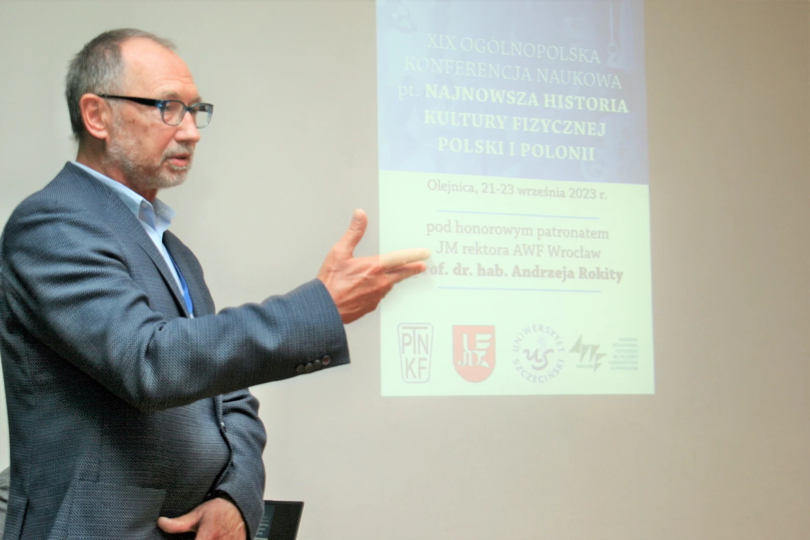 Fot. Henryk Nawara - XIX Ogólnopolska Konferencja Naukowa pn. Najnowsza historia kultury fizycznej Polski i Polonii