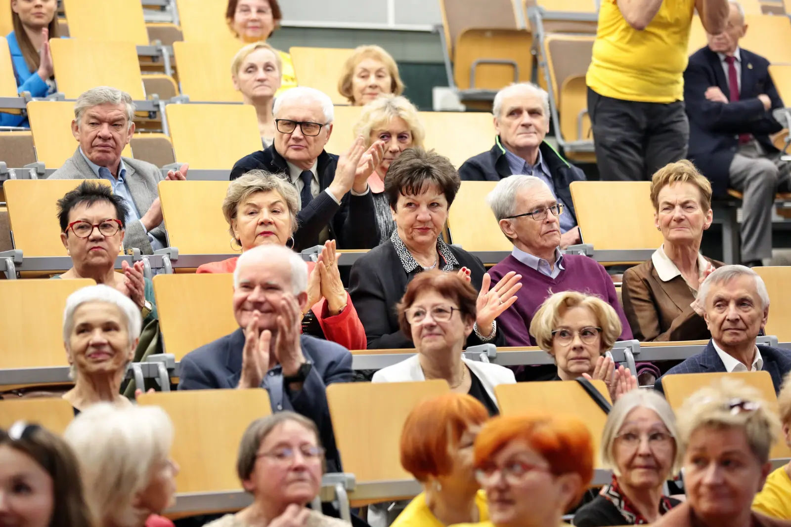 Fot. Andrzej Nowak - Spotkanie noworoczne Uniwersytetu Trzeciego Wieku AWF im. Polskich Olimpijczyków we Wrocławiu