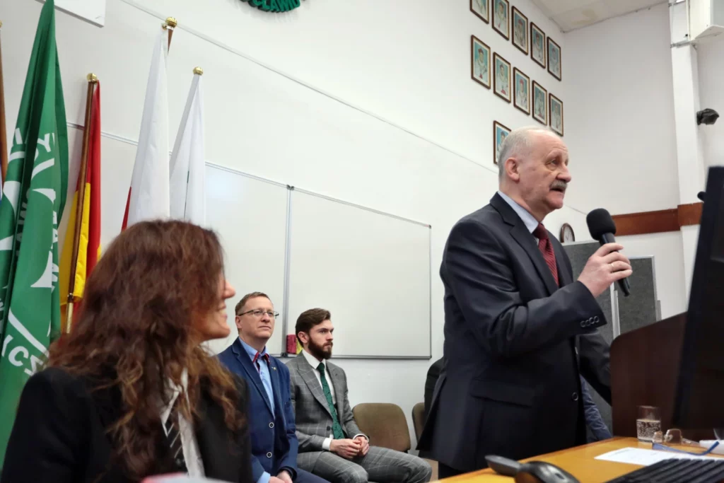 Fot. Andrzej Nowak - Dr hab. Tadeusz Stefaniak, prof. AWF Rektorem Akademii Wychowania Fizycznego we Wrocławiu na kadencję 2024-2028