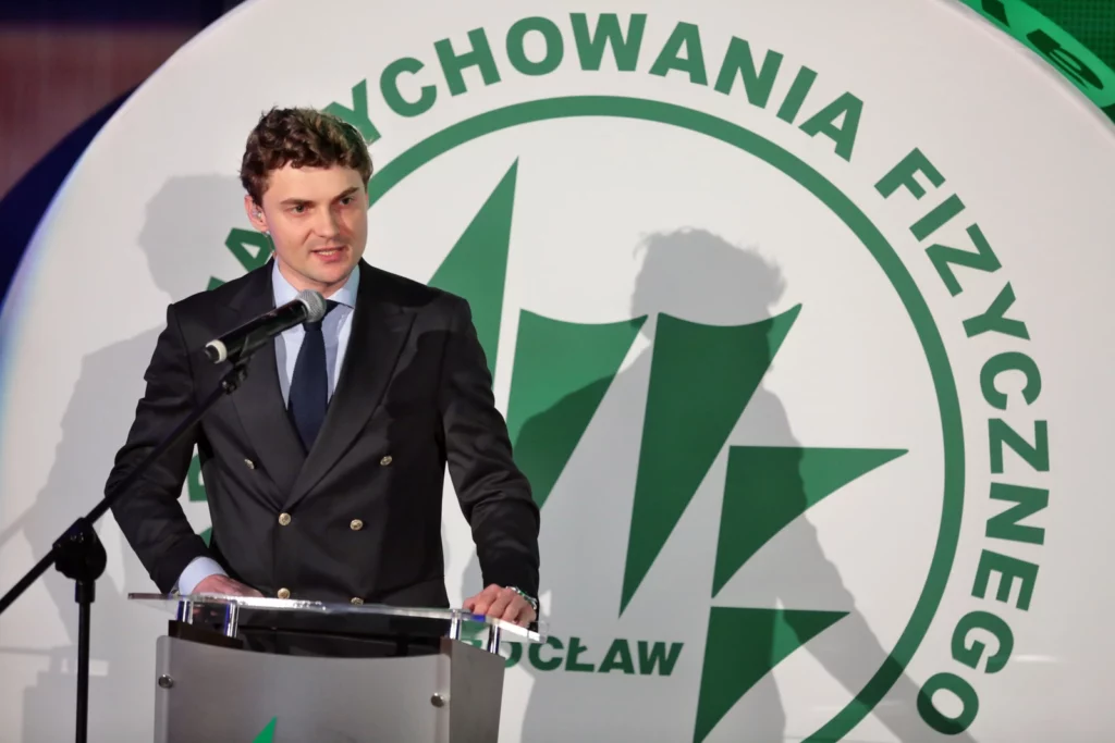 Fot. Andrzej Nowak - Gala Sportu Akademickiego XXXI Plebiscytu Życia Akademickiego na najlepszego sportowca i trenera AWF Wrocław im. Polskich Olimpijczyków i KS AZS AWF Wrocław